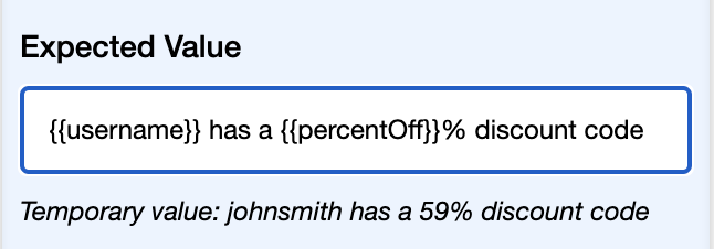 use variable concatenate